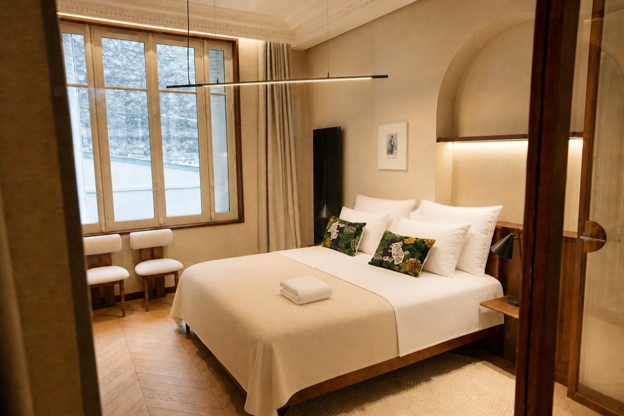 Une chambre de Maison Viète